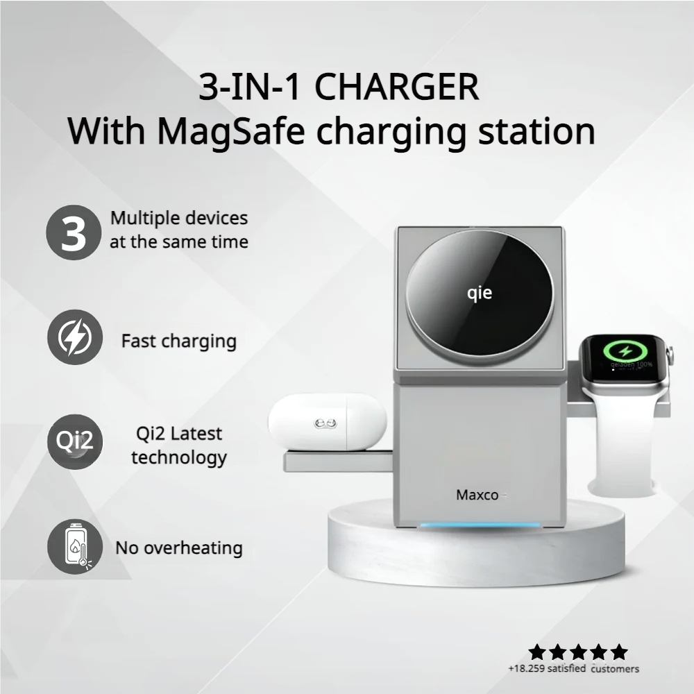 Maxcharge™ pro | Laad je apparaten op in stijl!