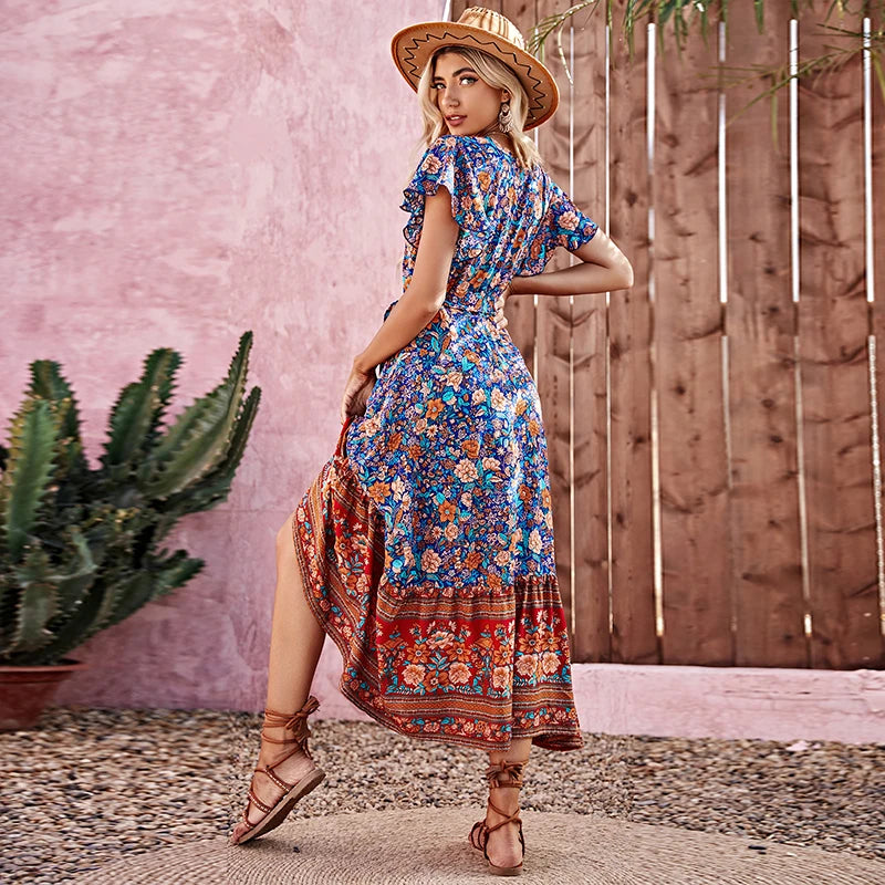 Nomade Fleurie | Ibiza Stijl Boho jurk